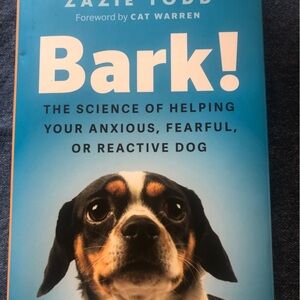 Bark! Dog Anxiety Relief Book by - Blue Cover
